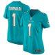 Women's Miami Dolphins Tua Tagovailoa Nike Aqua Game Jersey