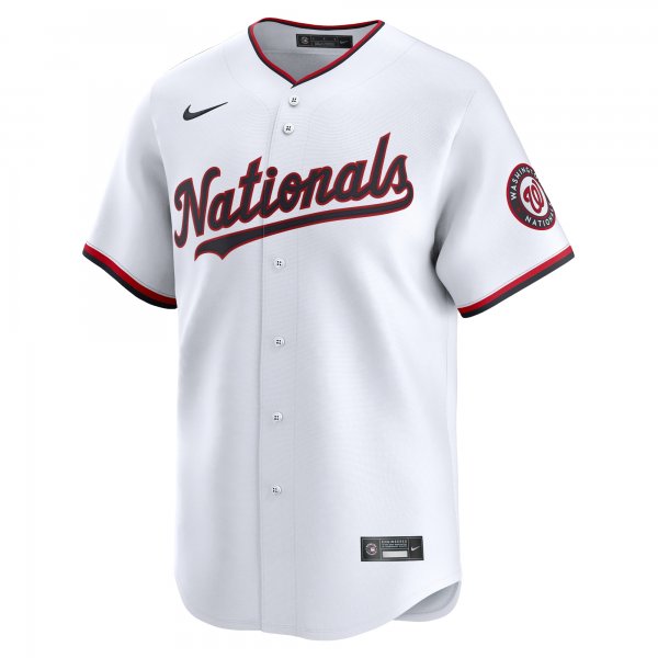 Men's Washington Nationals Jacob Young Nike White Home Limited Player Jersey