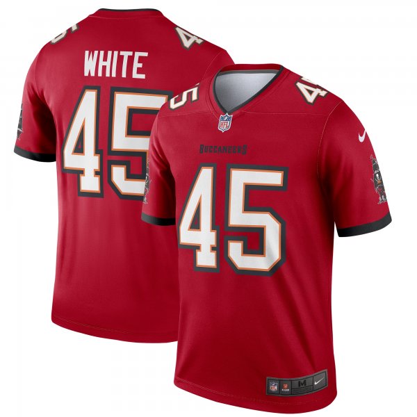 Men's Tampa Bay Buccaneers Devin White Nike Red Legend Jersey