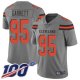 Cleveland Browns #95 Myles Garrett Gray Youth Stitched NFL Limited Inverted Legend 100th Season Jersey