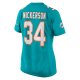 Women's Miami Dolphins Parry Nickerson Nike  Aqua Team Game Jersey