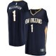 Youth New Orleans Pelicans Zion Williamson Fanatics Navy Replica Fast Break Jersey - Icon Edition