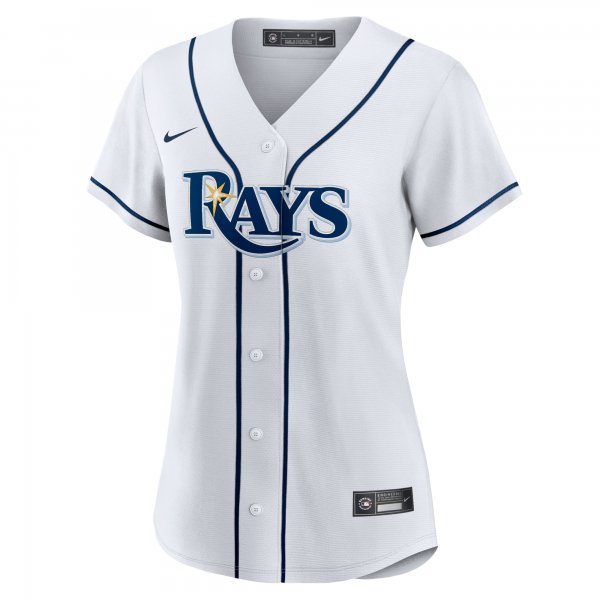 Women's Tampa Bay Rays Nike White Home Replica Team Jersey