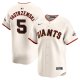 Men's San Francisco Giants Mike Yastrzemski Nike Cream Home Limited Player Jersey