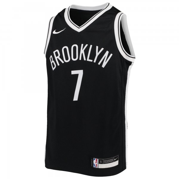 Youth Brooklyn Nets Kevin Durant Nike Black Swingman Jersey - Icon Edition