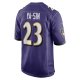 Men's Baltimore Ravens Rock Ya-Sin Nike  Purple  Game Jersey