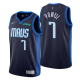 Men's Dallas Mavericks #7 Dwight Powell Black Swingman 2021 Earned Edition NBA Jersey