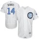 Chicago Cubs #14 Ernie Banks White(Blue Strip) Flexbase Collection 2016 Father's Day Stitched MLB Jersey