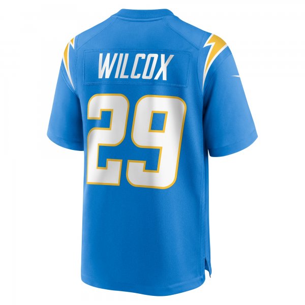 Men's Los Angeles Chargers Chris Wilcox Nike  Powder Blue Team Game Jersey