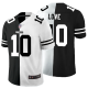 Men's Nike NFL Green Bay Packers #10 Jordan Love Black White Peaceful Coexisting Split 2020 Vapor Untouchable Stitched Limited Jersey