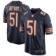 Men's Chicago Bears Dick Butkus Nike Navy Game Retired Player Jersey