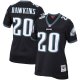 Women's Philadelphia Eagles Brian Dawkins Mitchell & Ness Black Legacy Replica Team Jersey