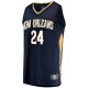 Youth New Orleans Pelicans Jordan Hawkins Fanatics Navy  Fast Break Replica Jersey - Icon Edition