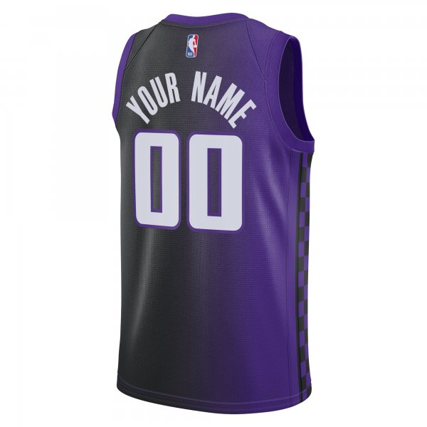 Unisex Sacramento Kings  Jordan Brand Purple Swingman Custom Jersey - Statement Edition