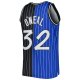 Men's Orlando Magic Shaquille O'Neal Mitchell & Ness Blue/Black Hardwood Classics 1994/95 Split Swingman Jersey