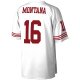 Men's San Francisco 49ers Joe Montana Mitchell & Ness White Legacy Replica Jersey