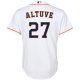 Youth Houston Astros Jose Altuve Nike White Alternate Replica Player Jersey