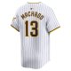 Men's San Diego Padres Manny Machado Nike White Home Limited Player Jersey