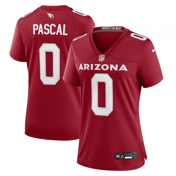 Women's Arizona Cardinals Zach Pascal Nike Cardinal Game Player Jersey