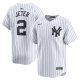 Youth New York Yankees Derek Jeter Nike White Home Limited Player Jersey