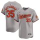 Men's Baltimore Orioles Adley Rutschman Nike Orange Road Limited Player Jersey