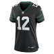 Women's New York Jets Joe Namath Nike Legacy Black Retired Player Alternate Game Jersey