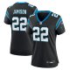 Women's Carolina Panthers D'Shawn Jamison Nike  Black Team Game Jersey