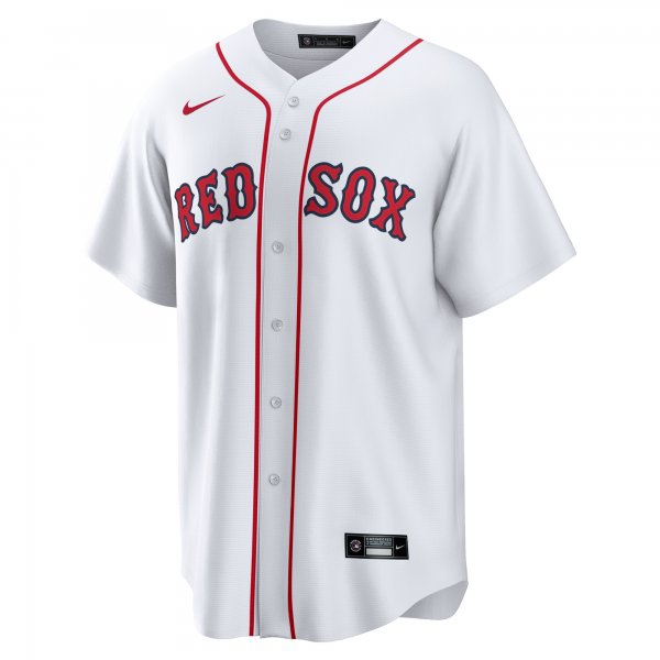 Men's Boston Red Sox Nike White Home Blank Replica Jersey