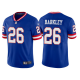 Men's Nike NFL New York Giants Saquon Barkley 2022 Classic Vapor Limited Jersey - Royal