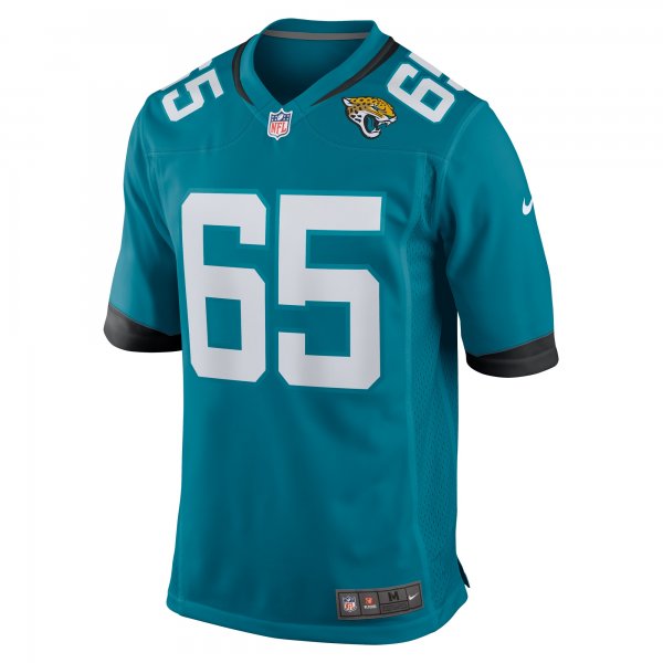 Men's Jacksonville Jaguars Mitch Morse Nike  Teal Team Game Jersey