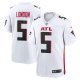 Men's Atlanta Falcons Drake London Nike White Away Game Player Jersey