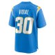 Men's Los Angeles Chargers Kimani Vidal Nike  Powder Blue Team Game Jersey