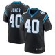 Men's Carolina Panthers Deion Jones Nike  Black  Game Jersey