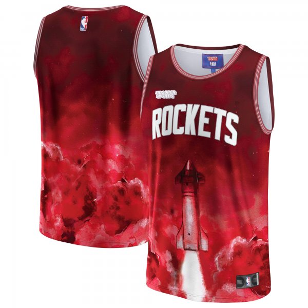 Unisex Houston Rockets NBA & KidSuper Studios by Fanatics Red Hometown Jersey