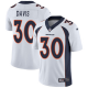 Nike Denver Broncos #30 Terrell Davis White Men's Stitched NFL Vapor Untouchable Limited Jersey