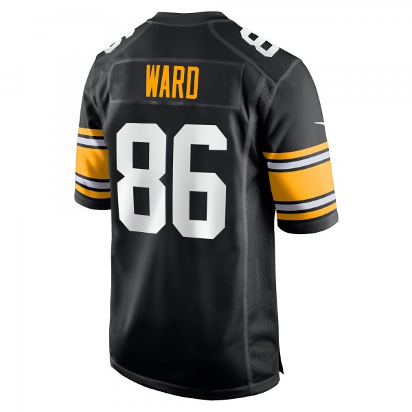 Men's Pittsburgh Steelers Hines Ward Nike Black Retired Player Jersey