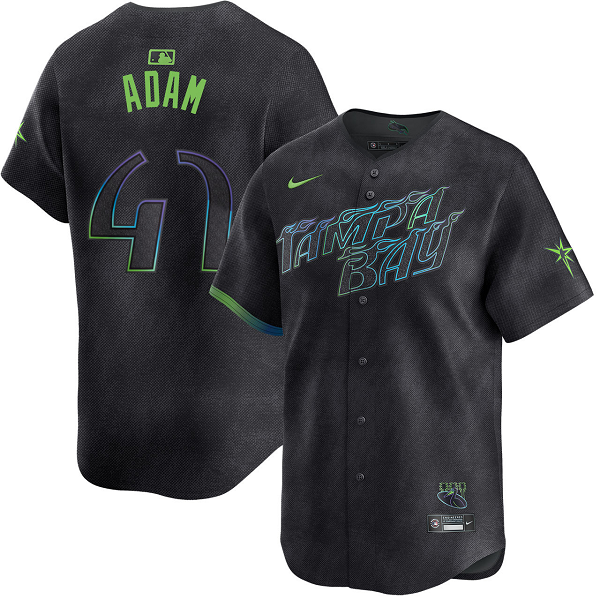 Men's Tampa Bay Rays #47 Jason Adam City Connect Limited Jersey