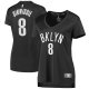 Women's Brooklyn Nets Spencer Dinwiddie Fanatics Black Fast Break Player Jersey - Statement Edition