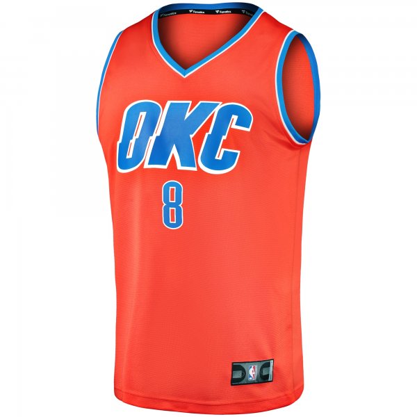 Youth Oklahoma City Thunder Jalen Williams Fanatics Orange Fast Break Replica Player Jersey - Statement Edition