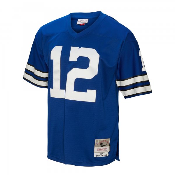 Men's Dallas Cowboys Roger Staubach Mitchell & Ness Royal Legacy Replica Jersey