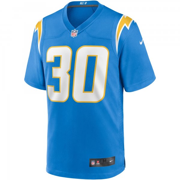 Men's Los Angeles Chargers Austin Ekeler Nike Powder Blue Game Player Jersey