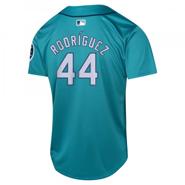 Youth Seattle Mariners Julio RodrÃÂ­guez Nike Aqua Alternate Limited Player Jersey