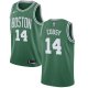 Men's Nike Boston Celtics #14 Bob Cousy Green Swingman Icon Edition NBA Jersey