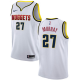 Men's Nike Denver Nuggets #27 Jamal Murray White Swingman Association Edition NBA Jersey