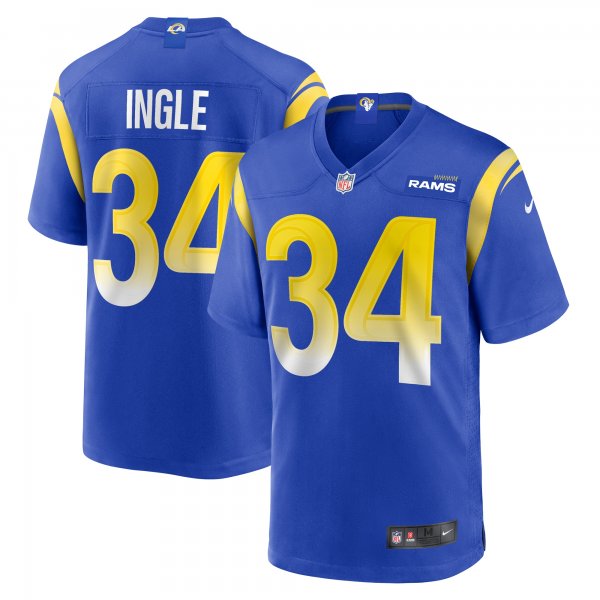 Men's Los Angeles Rams Tanner Ingle Nike Royal Home Game Jersey