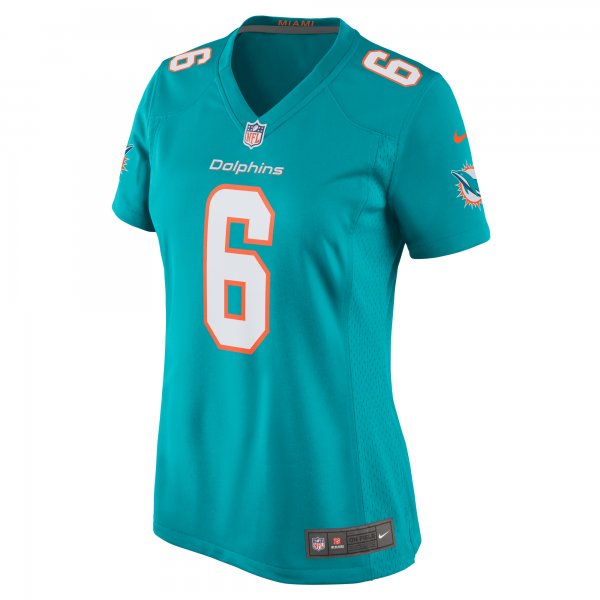 Women's Miami Dolphins Skylar Thompson Nike  Aqua Team Game Jersey