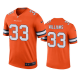 Men's Denver Broncos #33 Javonte Williams Orange Color Rush Legend Jersey