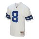 Men's Dallas Cowboys Troy Aikman Mitchell & Ness White Legacy Replica Jersey