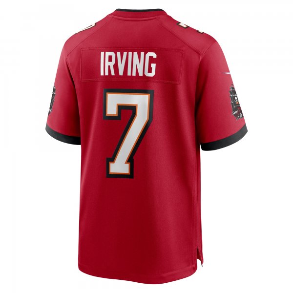 Men's Tampa Bay Buccaneers Bucky Irving Nike  Red  Game Jersey