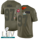 San Francisco 49ers #97 Nick Bosa Camo Super Bowl LIV Bound Men's Stitched NFL Limited 2019 Salute To Service Jersey